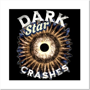 Dark Star Crashes Eclipse Celtic Grateful Dead lyric dead and company space Posters and Art